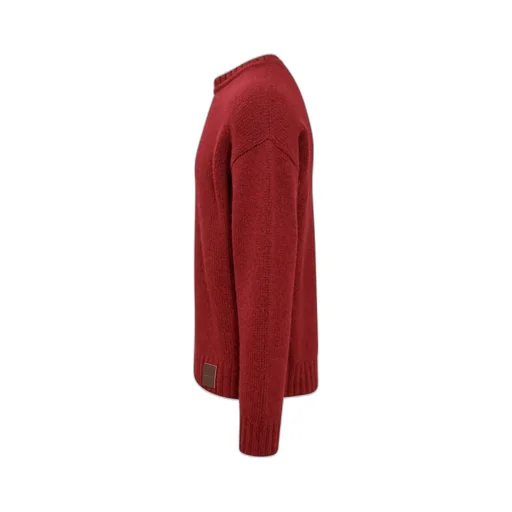 Dsquared2 Logo-Patch Crewneck Jumper