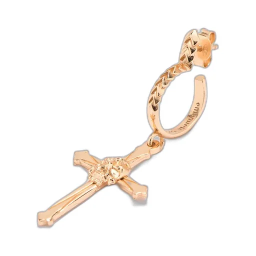 Emanuele Bicocchi Cross Single Earring