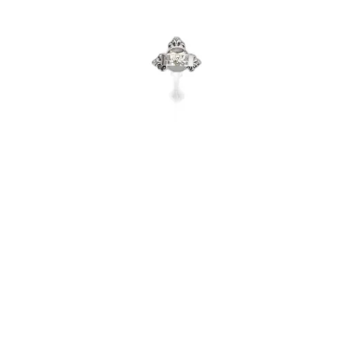 Emanuele Bicocchi Avelli Cross Drop Single Earring