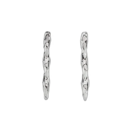 Emanuele Bicocchi Hammered Chain Earrings