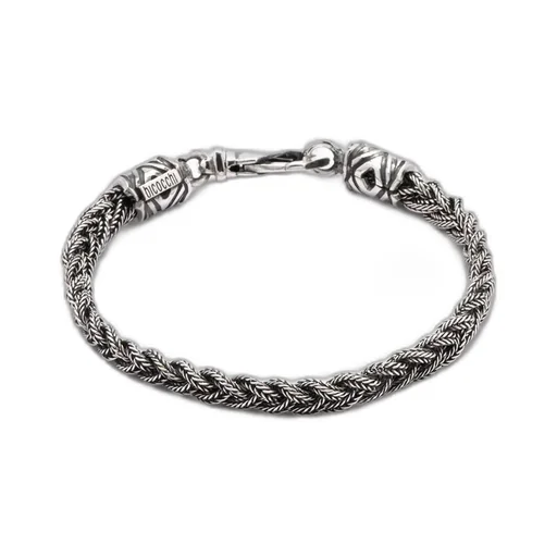 Emanuele Bicocchi Tiny Fishtail Braid Bracelet
