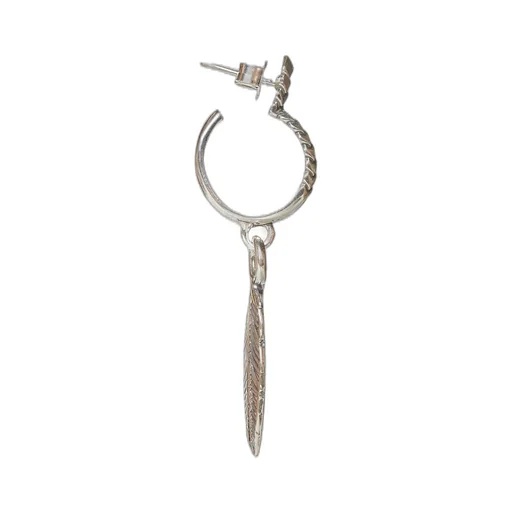 Emanuele Bicocchi Feather Drop Single Earring