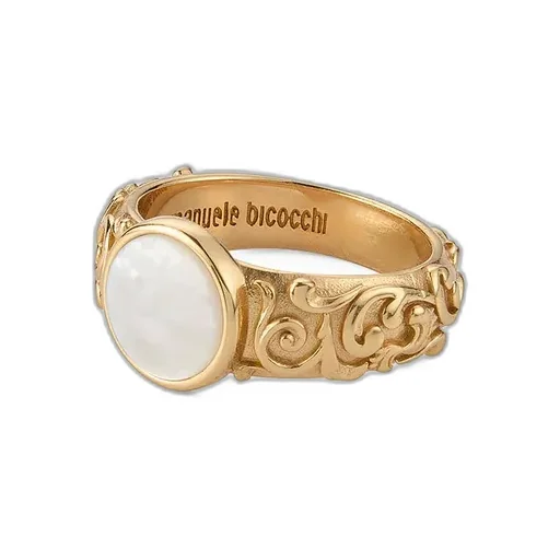 Emanuele Bicocchi Arabesque Mop Chevalier Ring
