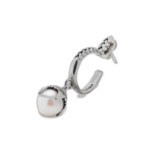 Emanuele Bicocchi Embellished Hoop Earring