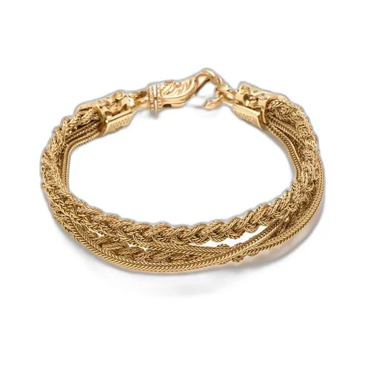 Emanuele Bicocchi Double Braided Bracelet