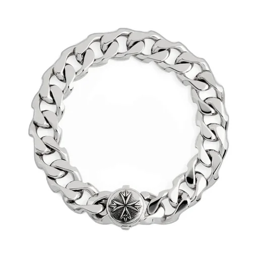 Emanuele Bicocchi Logo Chain Bracelet
