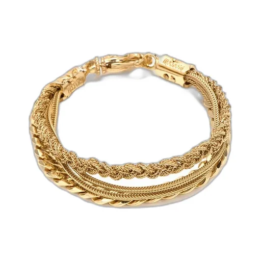 Emanuele Bicocchi Chain And Braided Bracelet