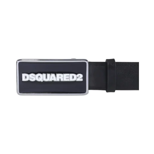 Dsquared2 Logo Plaque Buckle Belt