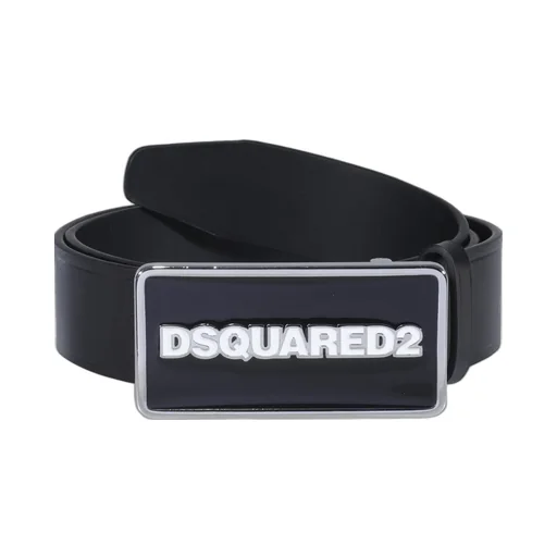 Dsquared2 Logo Plaque Buckle Belt