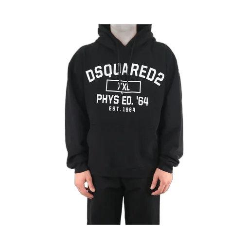 Dsquared2 Logo Print Drawstring Hoodie