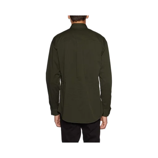 Dsquared2 Logo Print Pocket Patch Shirt