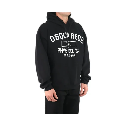 Dsquared2 Logo Print Drawstring Hoodie