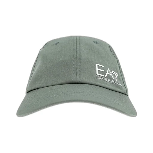 Ea7 Emporio Armani Logo Printed Baseball Cap