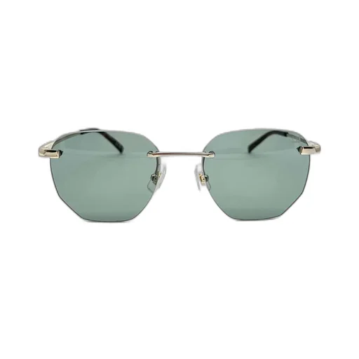 Dunhill Geometric Frame Sunglasses
