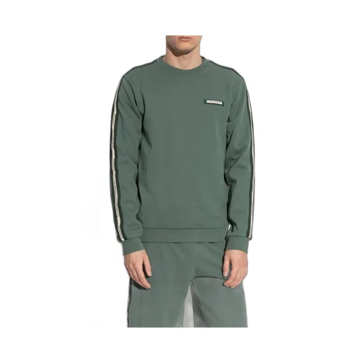 Ea7 Emporio Armani Logo Patch Crewneck Sweatshirt