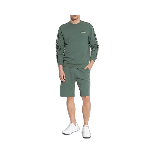 Ea7 Emporio Armani Logo Patch Crewneck Sweatshirt