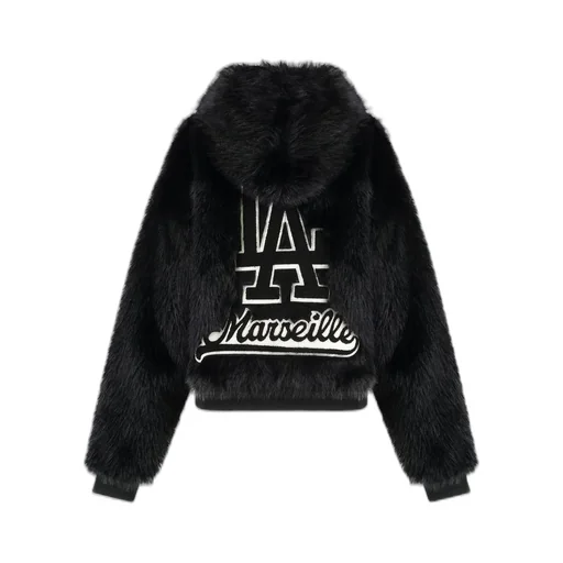 Ezr Hooded Faux Fur Jacket