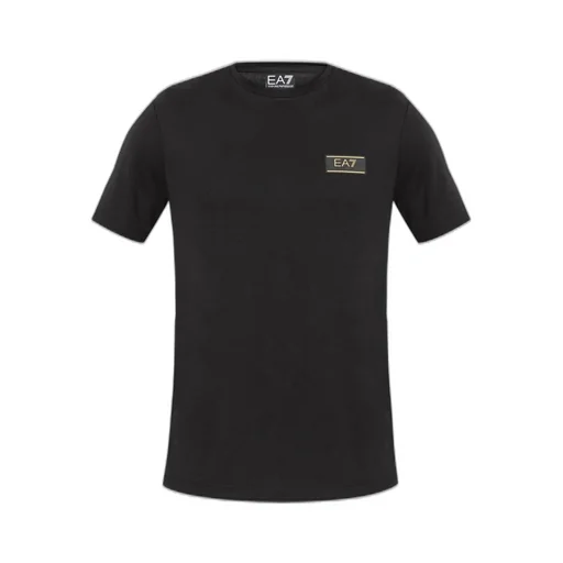Ea7 Emporio Armani Logo Patch Crewneck T-Shirt