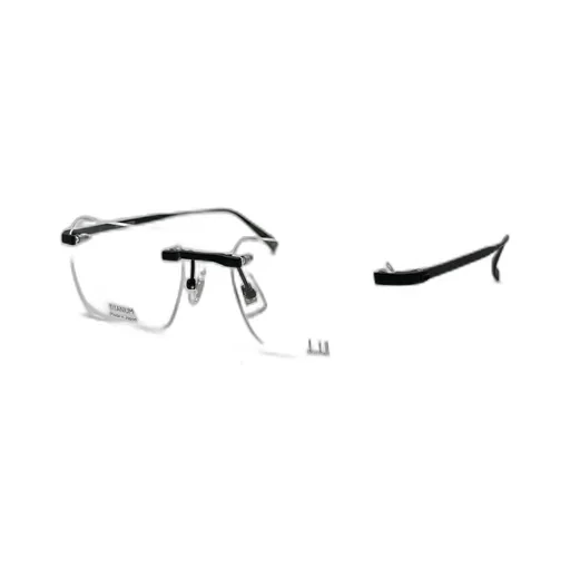 Dunhill Rimless Rectangle Glasses