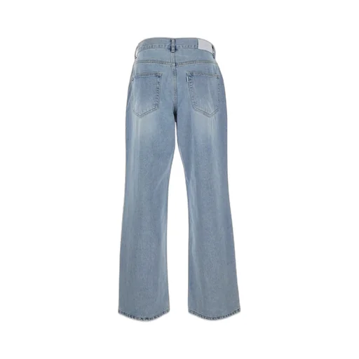 Dunst Five Pocket Logo Patch Jeans