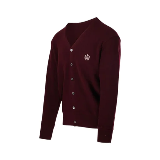 Dunst Logo Wool Cardigan