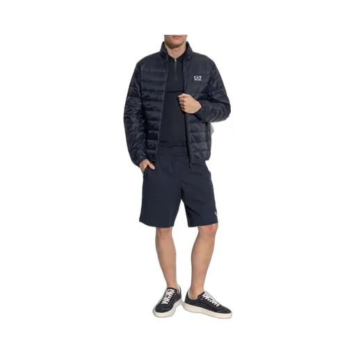 Ea7 Emporio Armani Logo Patch Polo Shirt