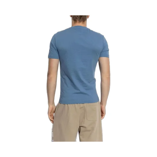 Ea7 Emporio Armani Logo Printed Crewneck T-Shirt