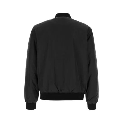 Ea7 Emporio Armani Logo-Patch Zipped Bomber Jacket