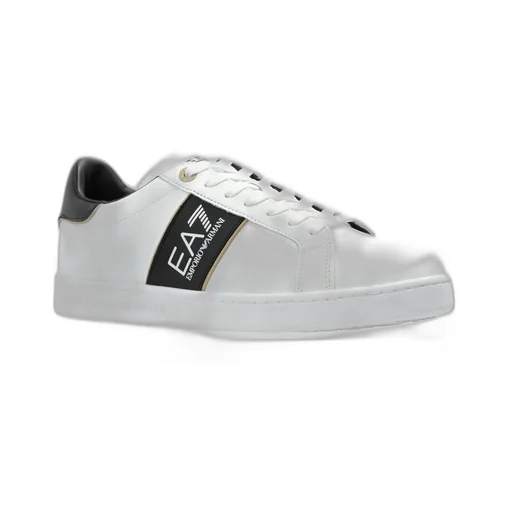 Ea7 Emporio Armani Logo-Printed Lace-Up Sneakers