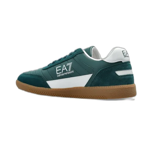 Ea7 Emporio Armani Logo Printed Lace-Up Sneakers