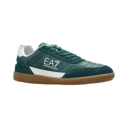 Ea7 Emporio Armani Logo Printed Lace-Up Sneakers