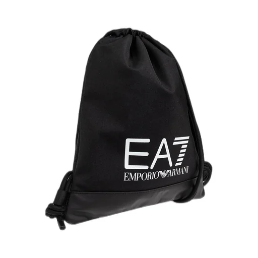 Ea7 Emporio Armani Logo Printed Drawstring Backpack