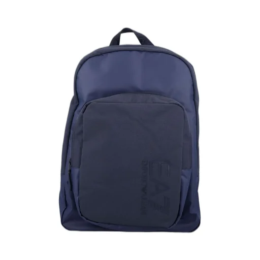 Ea7 Emporio Armani Logo Printed Backpack