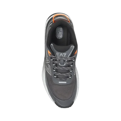 Ea7 Emporio Armani Logo Printed Lace-Up Sneakers