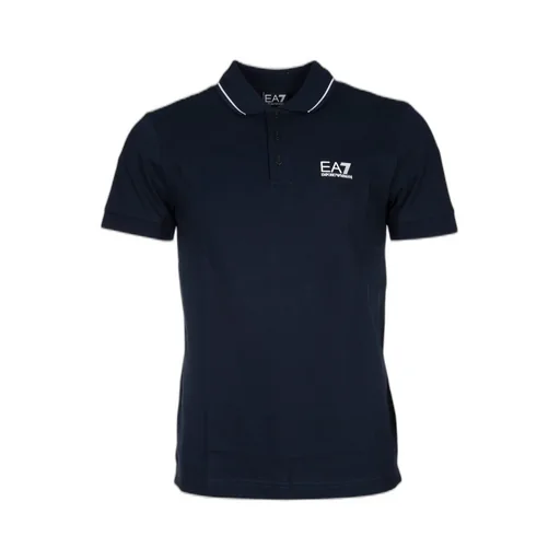Ea7 Emporio Armani Logo Printed Short-Sleeved Polo Shirt