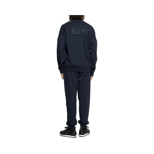 Ea7 Emporio Armani Two-Piece Logo Patch Tracksuit Set