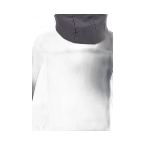 Ea7 Emporio Armani Zip-Up Drawstring Hoodie