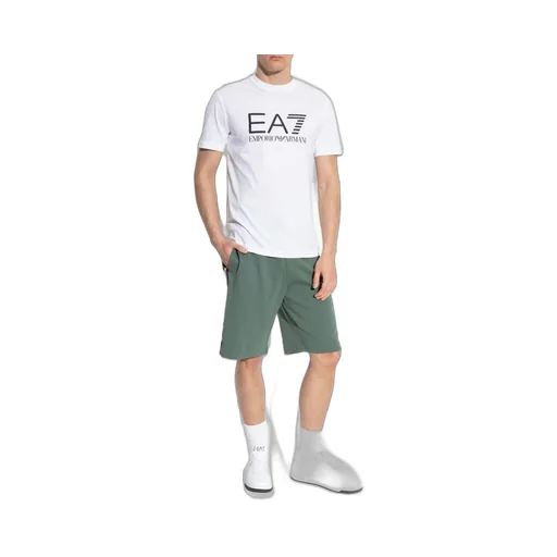 Ea7 Emporio Armani Logo Detailed Track Shorts