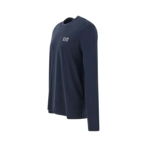 Ea7 Emporio Armani Logo-Printed Long-Sleeved T-Shirt