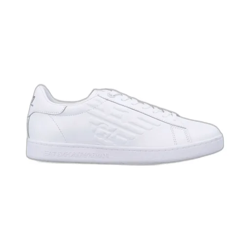 Ea7 Emporio Armani Logo Embossed Classic Cc Sneakers