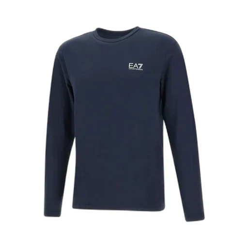 Ea7 Emporio Armani Logo-Printed Long-Sleeved T-Shirt