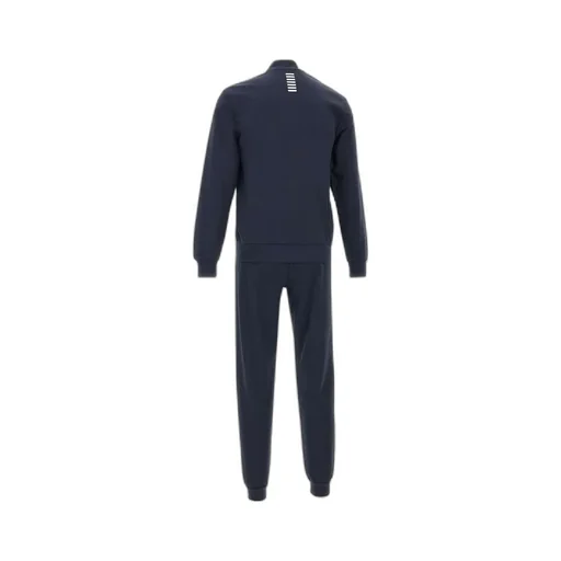 Ea7 Emporio Armani Logo Printed Zipped Track Suit