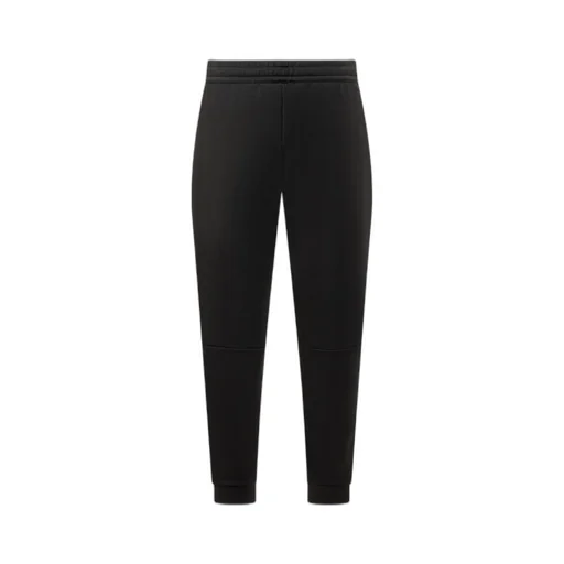 Ea7 Emporio Armani Logo Patch Tapered Track Pants