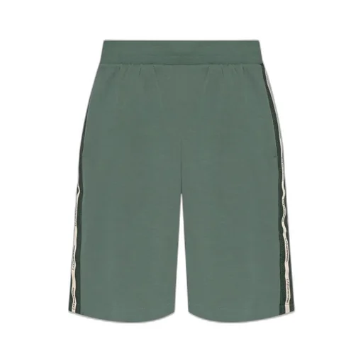 Ea7 Emporio Armani Logo Detailed Track Shorts