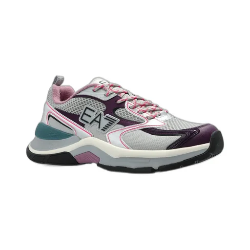 Ea7 Emporio Armani Mesh Lace-Up Sneakers