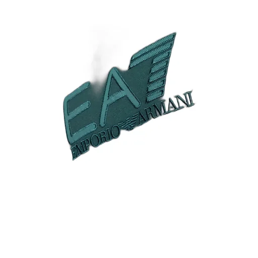 Ea7 Emporio Armani Logo Embroidered Crewneck T-Shirt