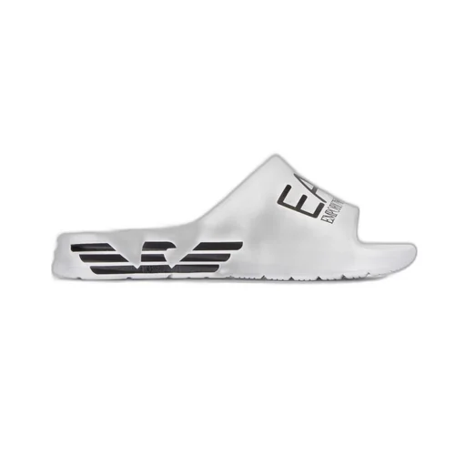 Ea7 Emporio Armani Logo Printed Slippers