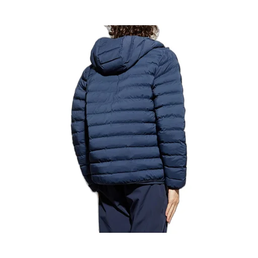 Ea7 Emporio Armani Logo Patch Zip-Up Jacket