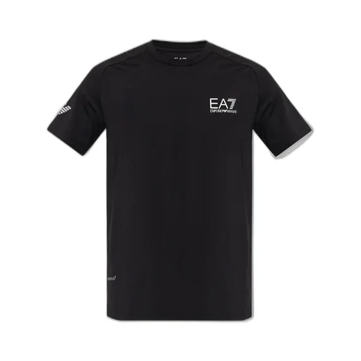 Ea7 Emporio Armani Logo-Printed Crewneck T-Shirt