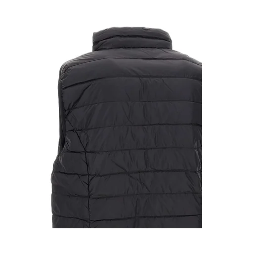 Ea7 Emporio Armani Logo Printed Quilted Padded Gilet